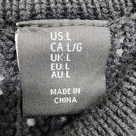 Tahari Swim Cover Womens L Black Halter Neck Sleeveless Crochet Beach Boho - Picture 5 of 11